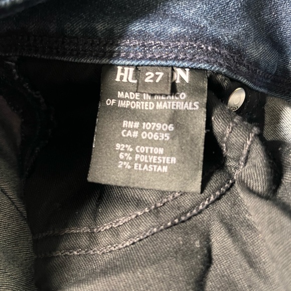 Hudson mid rise Collin skinny Jean 27. EUC - Picture 4 of 7